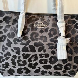 NWT, black leopard print. Smoke free home.